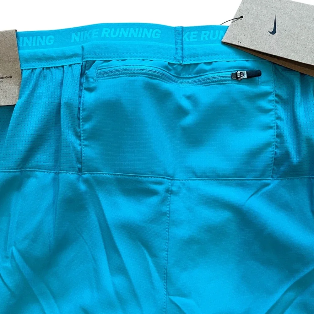 Nike Stride Dri-FIT 7 Inch Running Shorts Mens Large Baltic‎ Blue DM4759-345 NWT